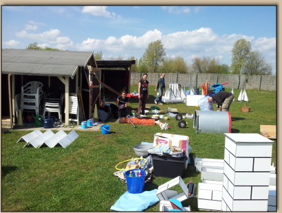 ausgerumter Schuppen