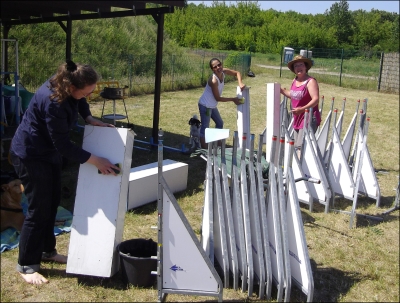 Steffi, Steff und Franziska - unsere Hrdengang