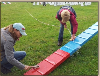 Rica beklebt die Hürden
