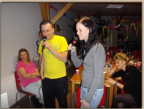 Karaoke- Claudi und Lars