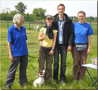 Gold für Isabell mit Jackie in der Klasse Mini - Beginner