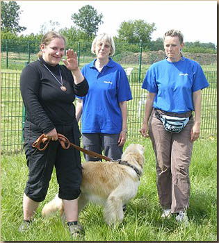 Bronze für Jana mit Willi in der Klasse Large - Beginner