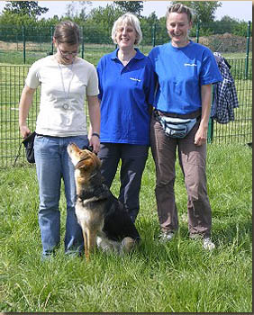 Silber in der Klasse Midi - Beginner für Anja mit Raya