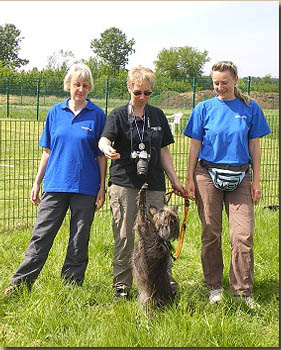 Silber in der Klasse Midi - Fortgeschritten für Susanne mit Shiva