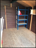 ausgerumter Schuppen