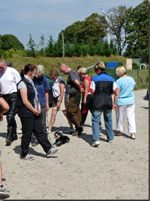 Percy im Strassentest