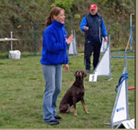Claudia und Luna im Startfieber