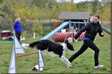 Claudia mit Ronny auf Siegeskurs