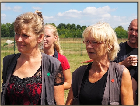 Teamleiter Gabi und Rica