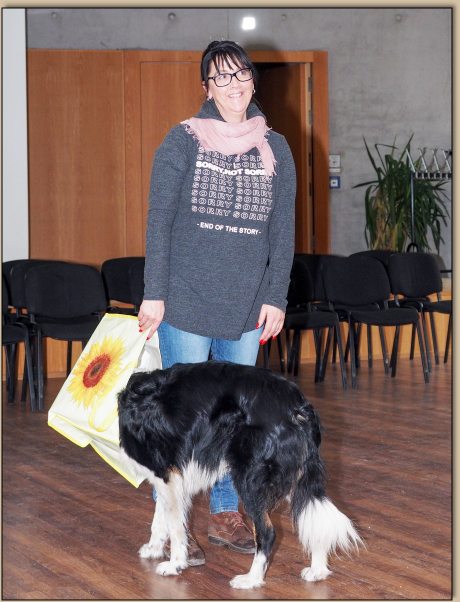 Sanni überreichte kleine Präsente