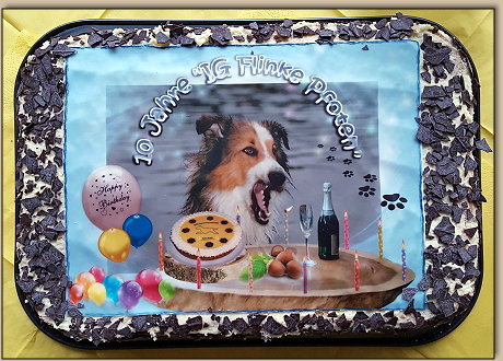 Unsere Geburtstagstorte