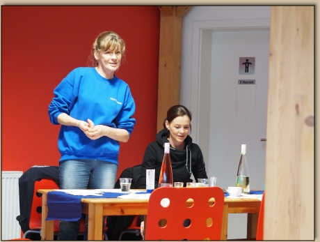 Rica bei der Berichterstattung