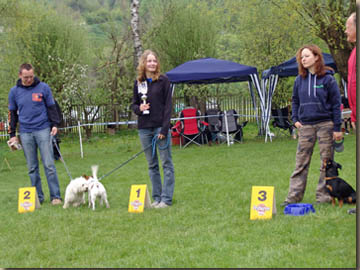 In einem superschnellen Lauf holten Isa und Cosmo Gold