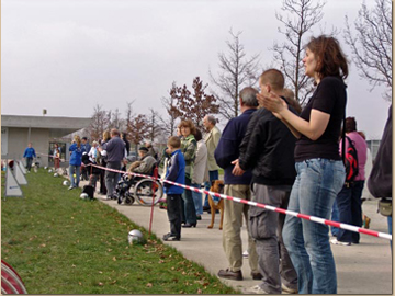 Die Zuschauer waren beeindruckt