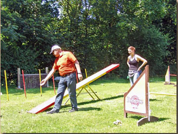 Führungstechnik an der Wippe