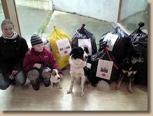 Spenden der Flinken Pfoten