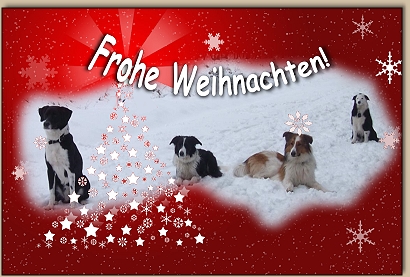 Festliche Weihnachtstafel