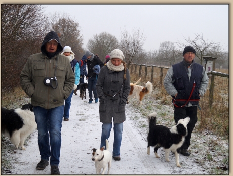 Spaziergang durch die Winterlandschaft
