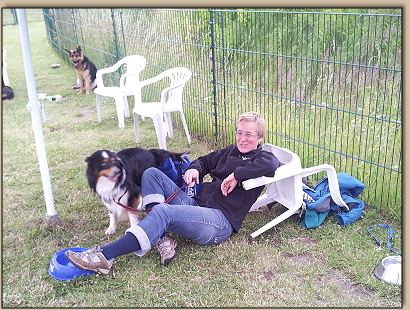 Konstanze - Ansicht des Parcours auf Ebene des Hundes