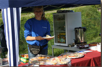 Unsere Rica sorgte für das leibliche Wohl