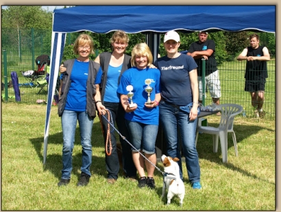 1. Platz - Tina mit Cosmo