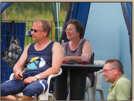 Volker, Steffi und Andreas - unsere Zeitnehmer