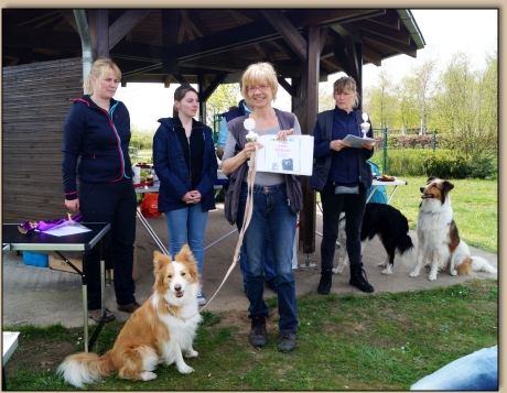 2. Platz - Gabi mit Monty