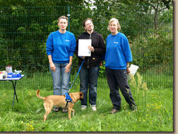 Steff und Abby: 1. Platz Medium-Fortgeschritten