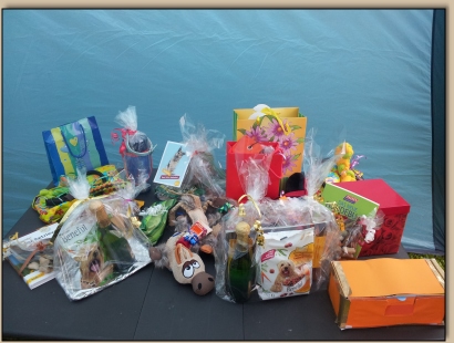 berraschungsgeschenke fr die Teilnehmer