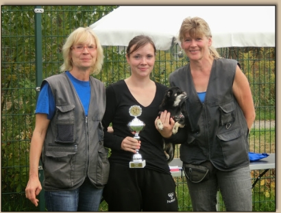 Nina mit Bailey - 1. Platz
