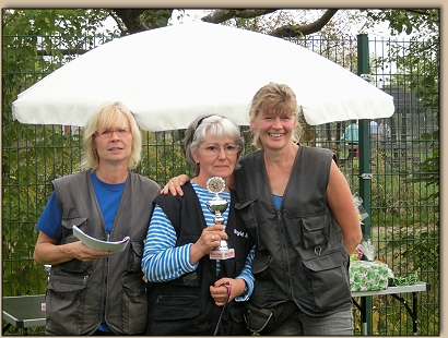 Ingrid mit Teo - 3. Platz Beginner