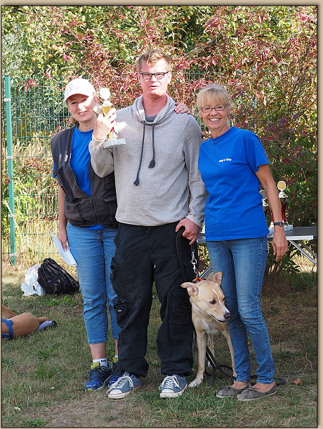 1. Platz Beginner- Stefan mit Thyson