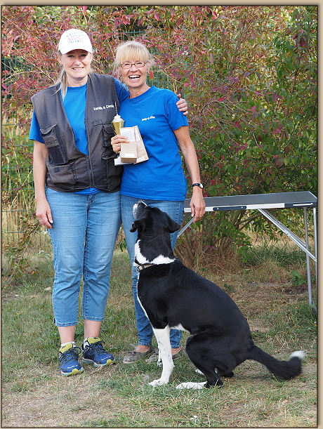 1. Platz für Gabi mit Kira