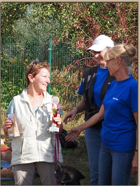 3. Platz Beginner fr Waltraut mit Blissy