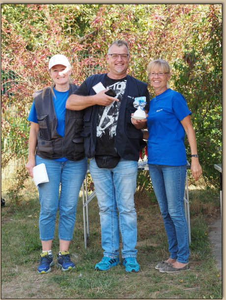 Schlusslicht Uwe mit Milo